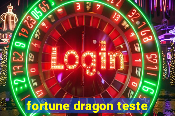 fortune dragon teste