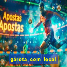 garota com local em santos