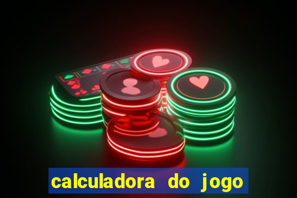 calculadora do jogo do bicho