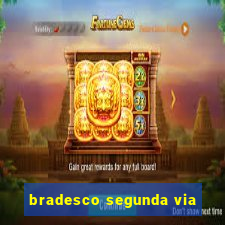 bradesco segunda via