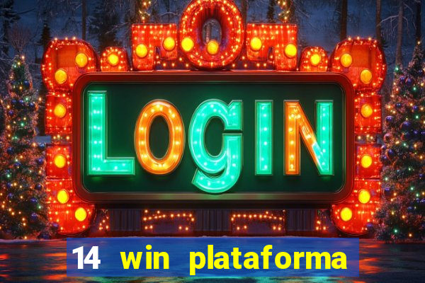 14 win plataforma de jogos