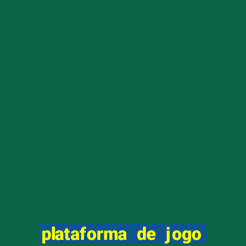 plataforma de jogo deposito minimo 1 real