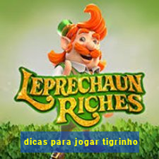 dicas para jogar tigrinho