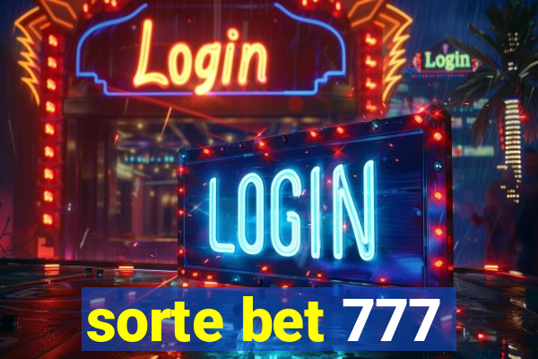 sorte bet 777