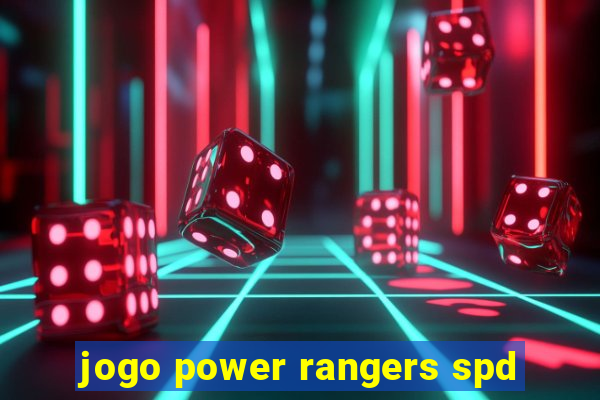 jogo power rangers spd