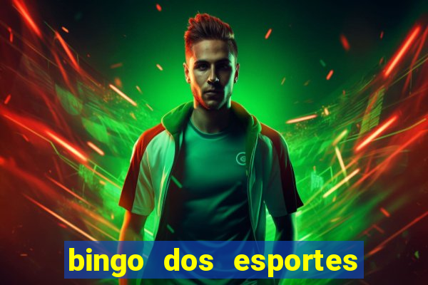 bingo dos esportes para imprimir