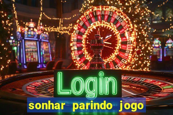 sonhar parindo jogo do bicho