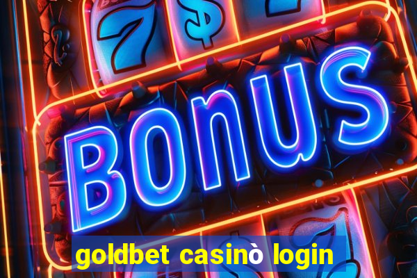 goldbet casinò login