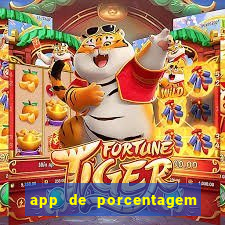 app de porcentagem de jogos slots