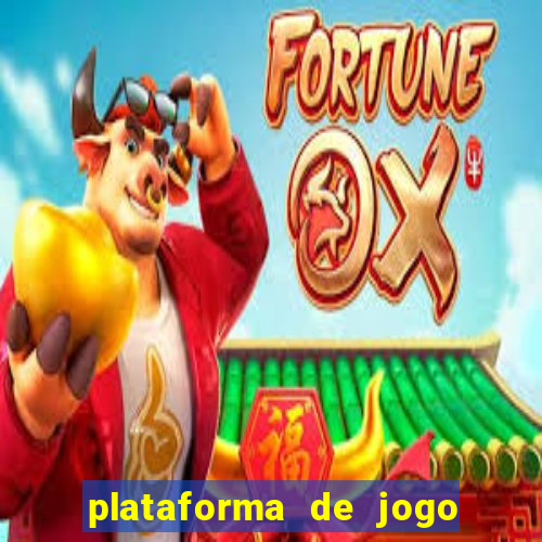 plataforma de jogo nova pagando