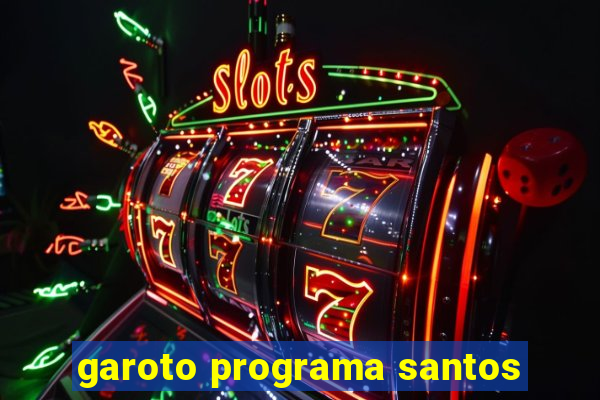 garoto programa santos