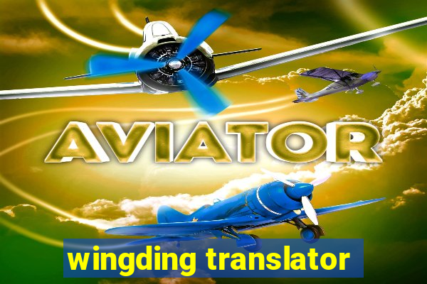 wingding translator